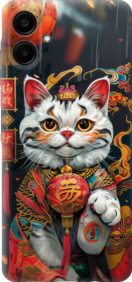 Силіконовий чехол China Cat v2 для Samsung Galaxy A06 4G - 6135u-3776 изображение 