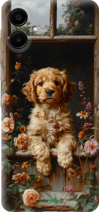 Силіконовий чехол Цуценя cocker spaniel для Samsung Galaxy A06 4G - 6136u-3776 изображение 