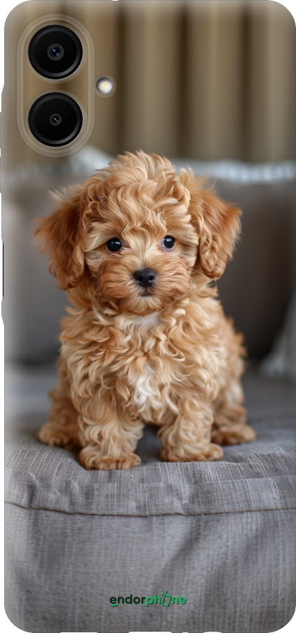 Силиконовый чехол Mini-maltipoo для Samsung Galaxy A06 4G - 6158u-3776 изображение 