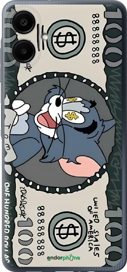 Силиконовый чехол Том и джерри для Samsung Galaxy A06 4G - 6291u-3776 изображение 