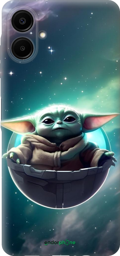 Силиконовый чехол Малышь йода для Samsung Galaxy A06 4G - 6294u-3776 изображение 