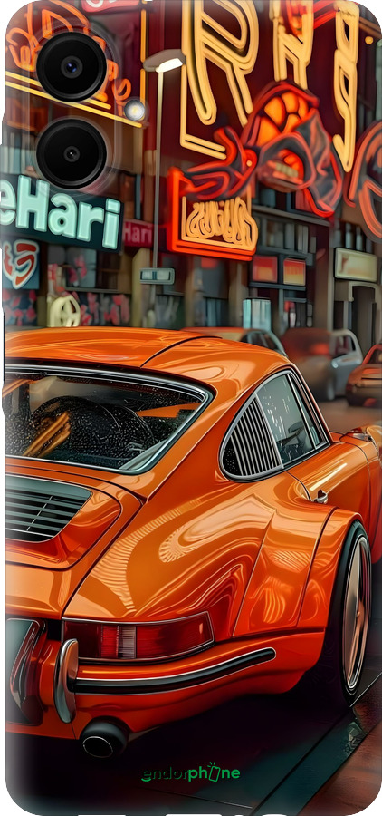 Силиконовый чехол Порше для Samsung Galaxy A06 4G - 6334u-3776 изображение 