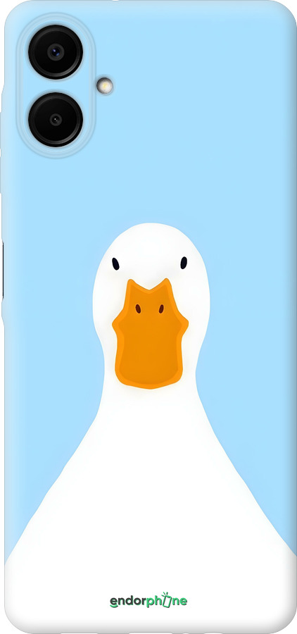 Силиконовый чехол Гусь для Samsung Galaxy A06 4G - 6350u-3776 изображение 