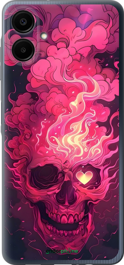 Силиконовый чехол Череп арт для Samsung Galaxy A06 4G - 6385u-3776 изображение 