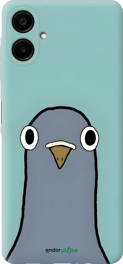 Силиконовый чехол Голубь для Samsung Galaxy A06 4G - 6388u-3776 изображение 