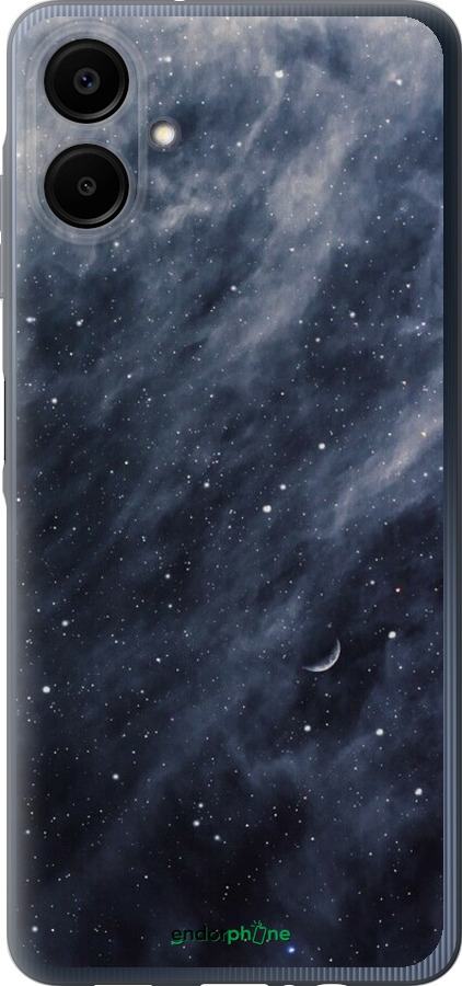 Силіконовий чехол Сині хмари, Синій місяць для Samsung Galaxy A06 4G - 6398u-3776 изображение 