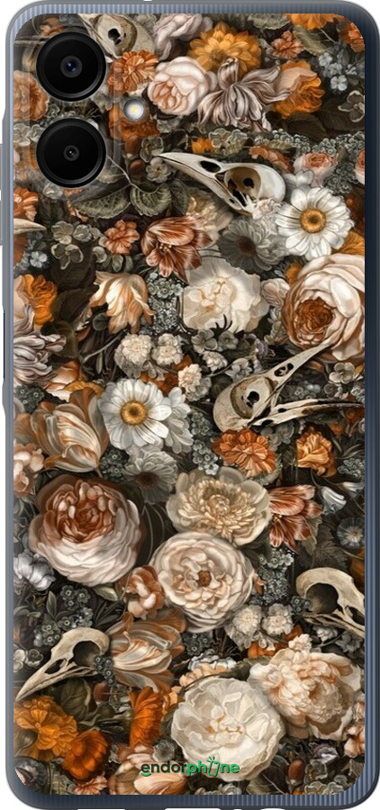 Силиконовый чехол В стиле барокко-мрачный для Samsung Galaxy A06 4G - 6404u-3776 изображение 