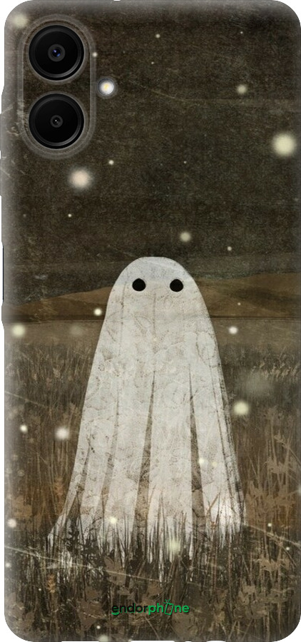Силиконовый чехол Привидение и светлячки для Samsung Galaxy A06 4G - 6406u-3776 изображение 