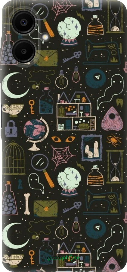 Силиконовый чехол Колдовской принт для Samsung Galaxy A06 4G - 6425u-3776 изображение 