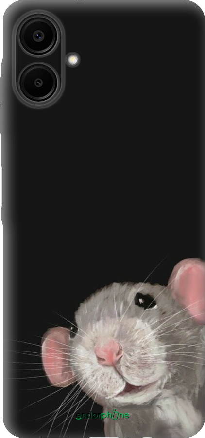 Силиконовый чехол The Peeking Rat для Samsung Galaxy A06 4G - 6442u-3776 изображение 