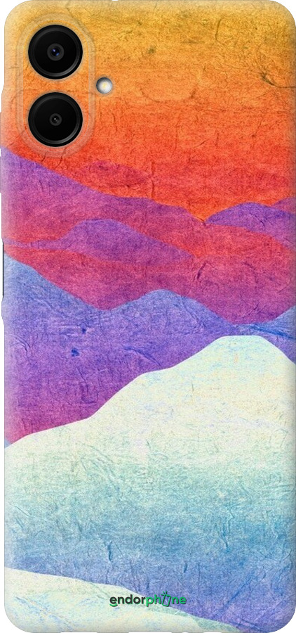 Силіконовий чехол Гірський захід сонця для Samsung Galaxy A06 4G - 6479u-3776 изображение 