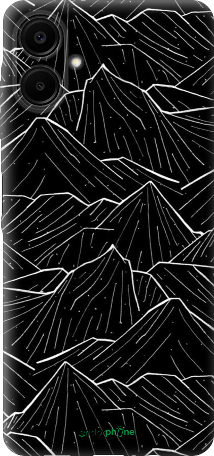 Силиконовый чехол С изображением Темных гор для Samsung Galaxy A06 4G - 6489u-3776 изображение 