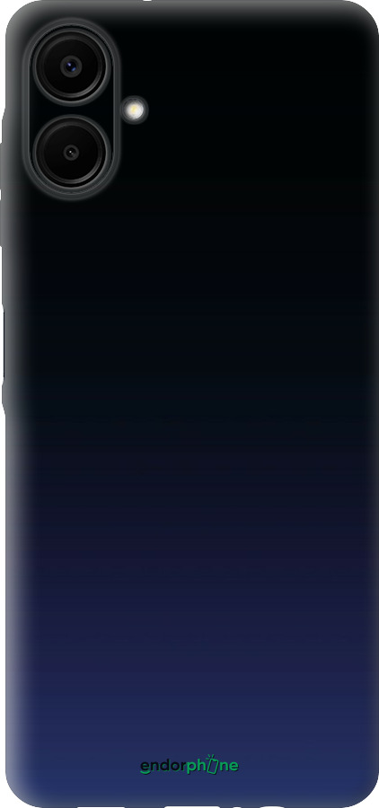 Силіконовий чехол Градієнт у темно-синьому стилі для Samsung Galaxy A06 4G - 6542u-3776 изображение 