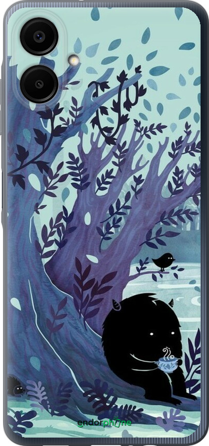 Силиконовый чехол Арт принт Тихое место чая для Samsung Galaxy A06 4G - 6544u-3776 изображение 