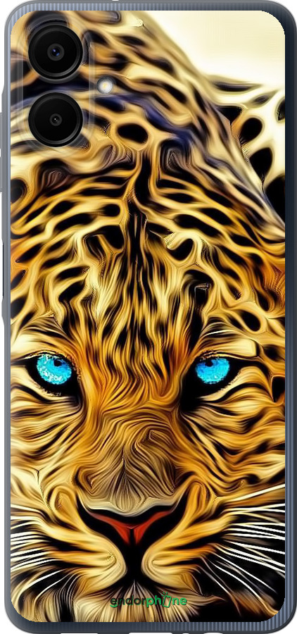 Силиконовый чехол Леопард для Samsung Galaxy A06 4G - 6611u-3776 изображение 