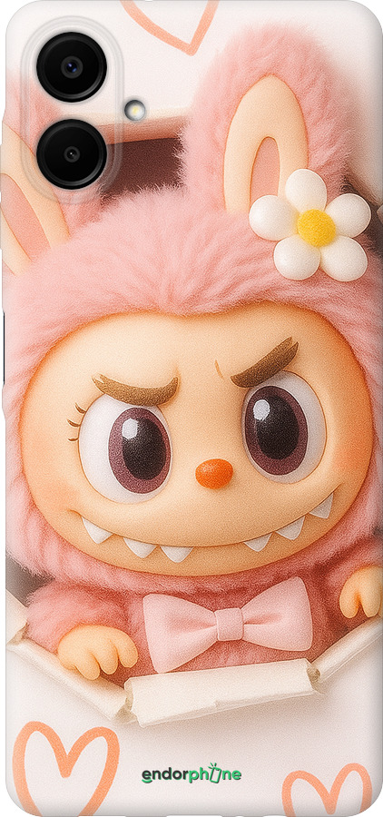 Силиконовый чехол Лабубу 2 для Samsung Galaxy A06 4G - 6710u-3776 изображение 