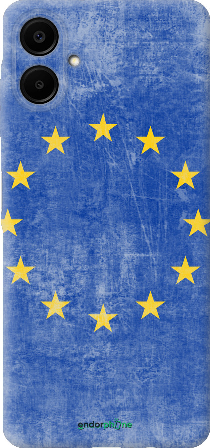 Силиконовый чехол Евросоюз 4 для Samsung Galaxy A06 4G - 765u-3776 изображение 