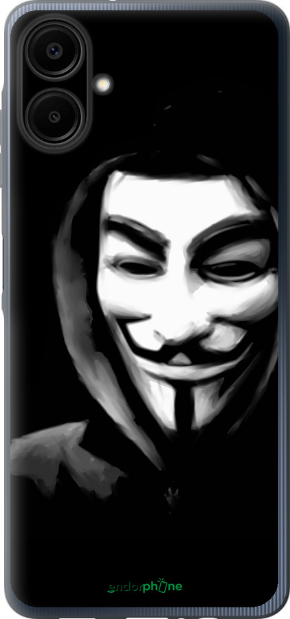 Силиконовый чехол Анонимус для Samsung Galaxy A06 4G - 832u-3776 изображение 