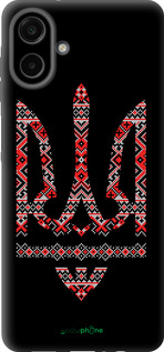Силіконовий чехол Герб - вишиванка на чорному фоні для Samsung galaxy a07 - 1196u-4059 изображение 