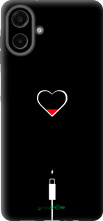 Силіконовий чехол Підзарядка серця для Samsung galaxy a07 - 4274u-4059 изображение 