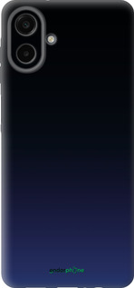 Силиконовый чехол Градиент в тёмно - синем стиле для Samsung galaxy a07 - 6542u-4059 изображение 
