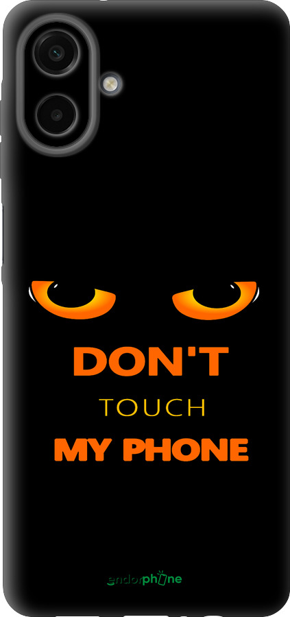 Силиконовый чехол Don't touch the phone для Samsung galaxy a07 - 4261u-4059 изображение 