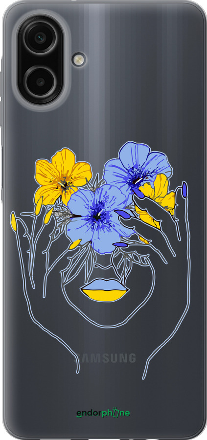 Силиконовый чехол Девушка v4 для Samsung galaxy a07 - 5276u-4059 изображение 