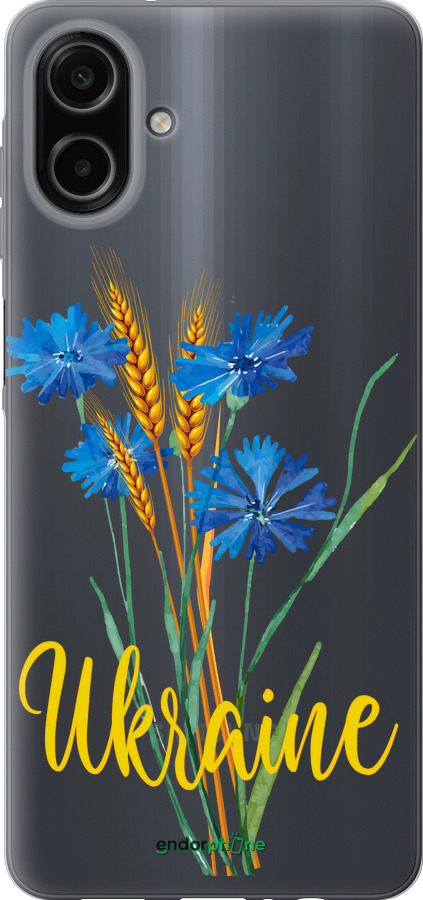 Силіконовий чехол Ukraine v2 для Samsung galaxy a07 - 5445u-4059 изображение 