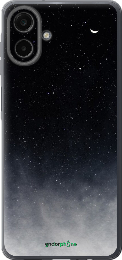 Силиконовый чехол Сині хмари, Синій місяць для Samsung Galaxy A07s - 6396u-4509 изображение 