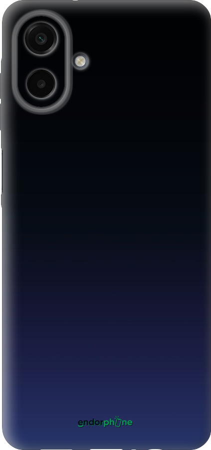 Силиконовый чехол Градиент в тёмно - синем стиле для Samsung galaxy a07 - 6542u-4059 изображение 