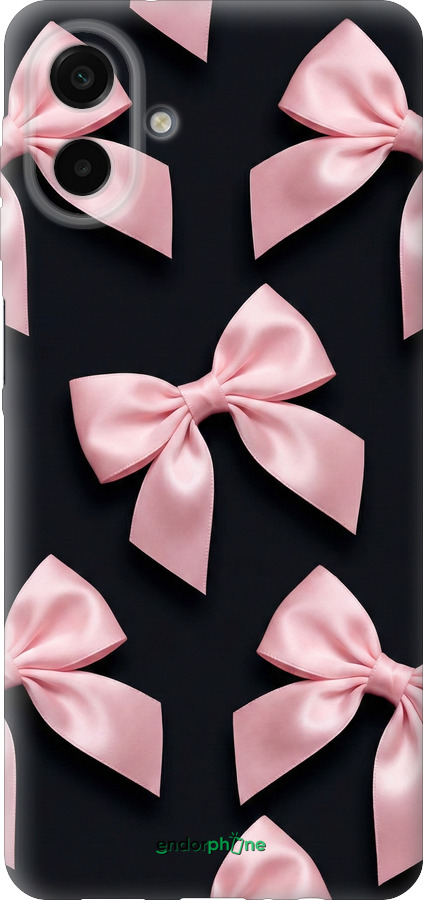 Силіконовий чехол Coquette Ribbons Dark Coquette для Samsung galaxy a07 - 6767u-4059 изображение 
