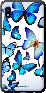TPU чехол Бабочки для Samsung Galaxy A10 2019 A105F - 6023b-1671 изображение 