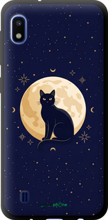 TPU чехол Cute Cat Celestial/Witchy для Samsung Galaxy A10 2019 A105F - 6787b-1671 изображение 
