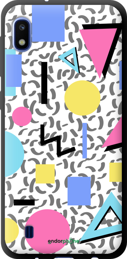 TPU чехол Color shapes для Samsung Galaxy A10 2019 A105F - 4893b-1671 изображение 