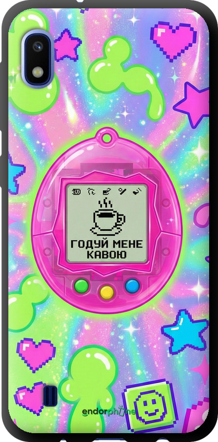 TPU чехол Y2K Aesthetic Retro Pet: Годуй мене кавою для Samsung Galaxy A10 2019 A105F - 6784b-1671 изображение 