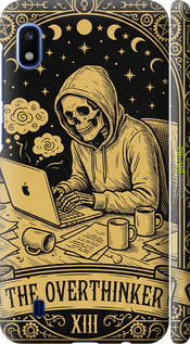 3D пластиковый матовый чехол The Overthinker для Samsung Galaxy A10 2019 A105F - 6774m-1671 изображение 