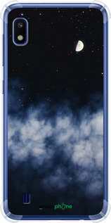 Силикон с усиленными углами чехол Ночное небо для Samsung Galaxy A10 2019 A105F - 6450sp-1671 изображение 