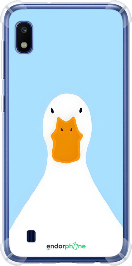 Силіконовий протиударний с посиленими кутами чехол Гусак для Samsung Galaxy A10 2019 A105F - 6350sp-1671 изображение 