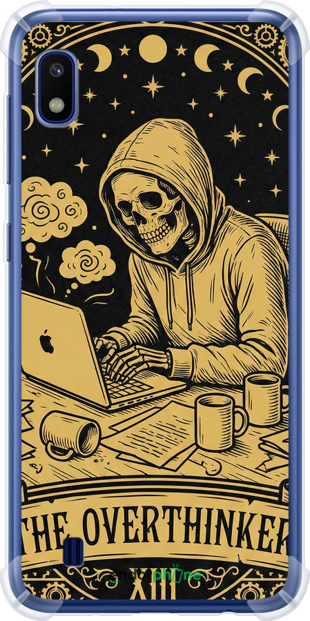 Силикон с усиленными углами чехол The Overthinker для Samsung Galaxy A10 2019 A105F - 6774sp-1671 изображение 