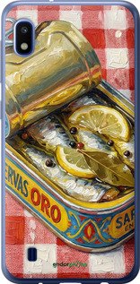 2D пластиковый чехол Vintage Sardine Tin Phone для Samsung Galaxy A10 2019 A105F - 6772t-1671 изображение 