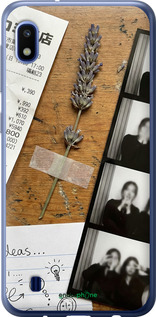 2D пластиковий чехол Aesthetic Scrapbook Collage для Samsung Galaxy A10 2019 A105F - 6773t-1671 изображение 