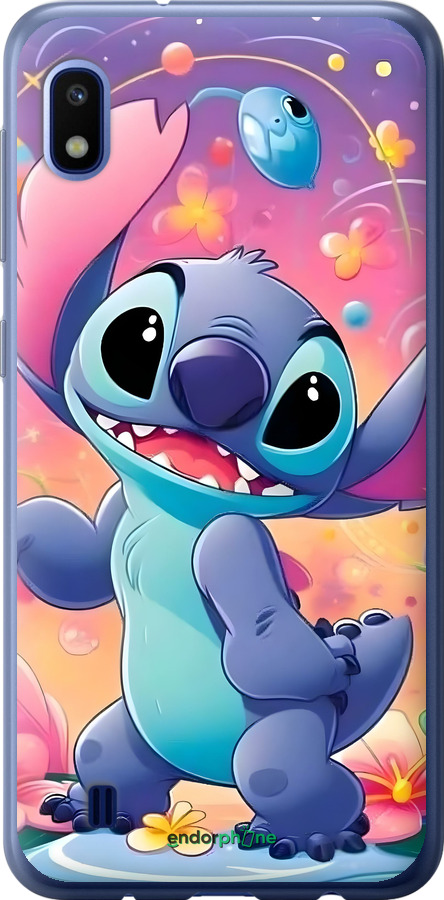 2D пластиковий чехол Стич 2 для Samsung Galaxy A10 2019 A105F - 6371t-1671 изображение 