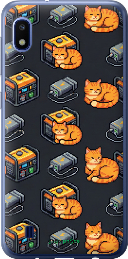 2D пластиковый чехол Autonomous Zone для Samsung Galaxy A10 2019 A105F - 6771t-1671 изображение 