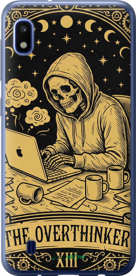2D пластиковый чехол The Overthinker для Samsung Galaxy A10 2019 A105F - 6774t-1671 изображение 