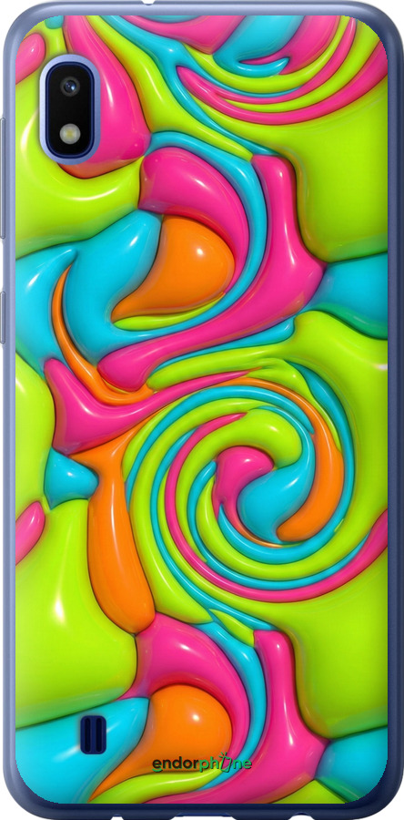 Силиконовый чехол Y2K Jelly Dream для Samsung Galaxy A10 2019 A105F - 6780u-1671 изображение 