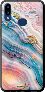 TPU чехол Мрамор красивый для Samsung Galaxy A10s A107F - 6376b-1776 изображение 
