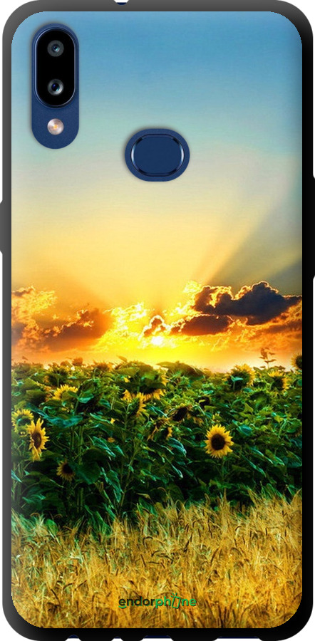 

TPU чорний чохол "Україна" для Samsung Galaxy A10s A107F