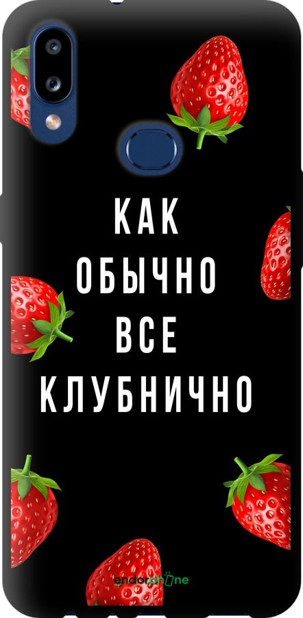 TPU чехол Все клубнично для Samsung Galaxy A10s A107F - 4317b-1776 изображение 