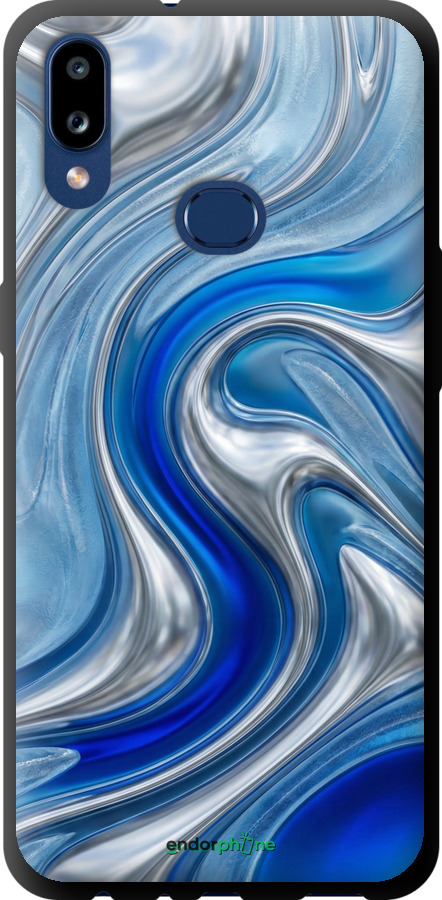 TPU чехол Liquid Chrome для Samsung Galaxy A10s A107F - 6781b-1776 изображение 