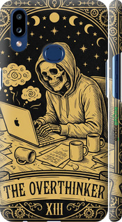 3D пластиковый матовый чехол The Overthinker для Samsung Galaxy A10s A107F - 6774m-1776 изображение 